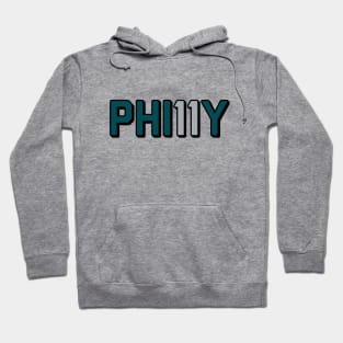 PHI11Y - White Hoodie